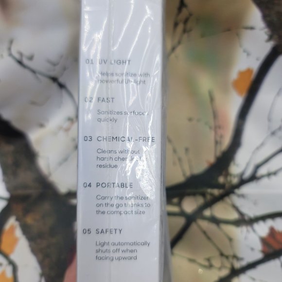 UV Sanitizing Wand Sharper Image Portable Chemical Free Compact Essential - Picture 2 of 4